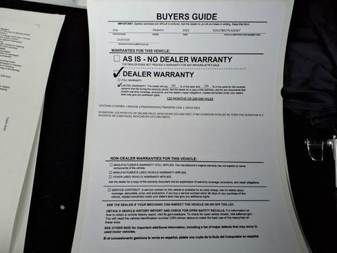 Used 2023 Jeep Gladiator Rubicon w/ Cold Weather Group image 35