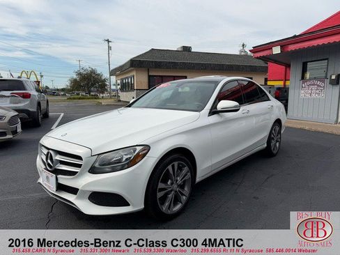 Used 2016 Mercedes-Benz C 300 4MATIC Sedan image 3
