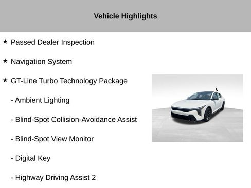 Certified 2025 Kia K4 GT-Line Turbo FWD image 19