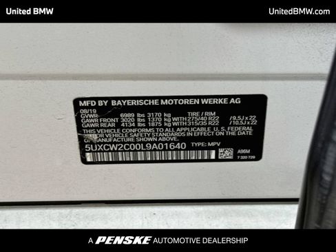 Used 2020 BMW X7 xDrive40i w/ M Sport Package AWD/4WD image 16