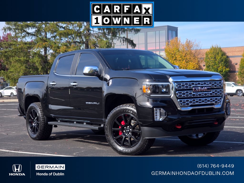 Used 2022 GMC Canyon Denali w/ Denali Black Edition Package AWD/4WD image 1