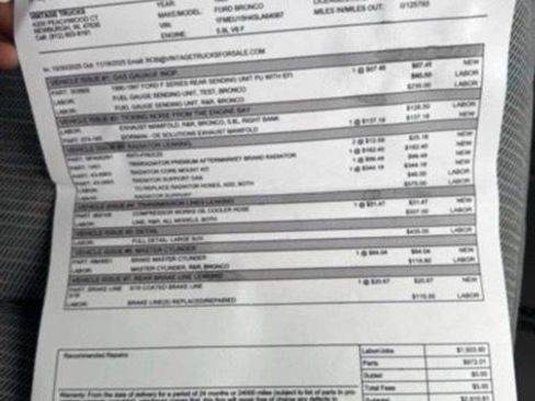 Used 1995 Ford Bronco XLT image 17