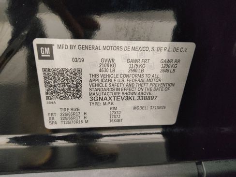 Used 2019 Chevrolet Equinox LT w/ Driver Convenience Package image 33