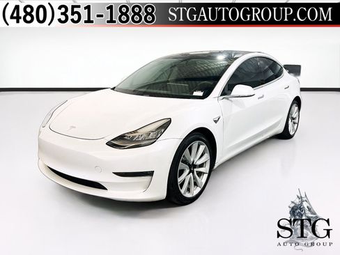 Used 2020 Tesla Model 3 Long Range AWD/4WD image 1
