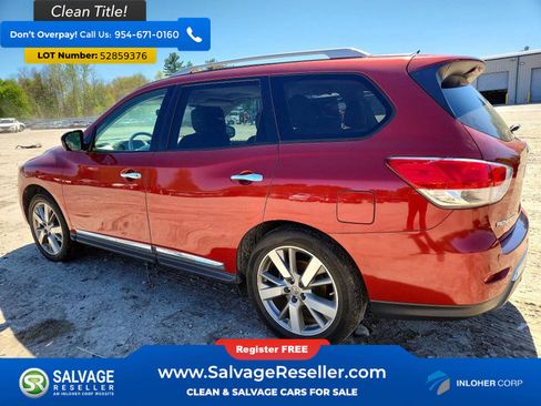 Used 2014 Nissan Pathfinder Platinum w/ Platinum Premium Package FWD image 3