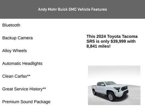 Used 2024 Toyota Tacoma SR5 image 4