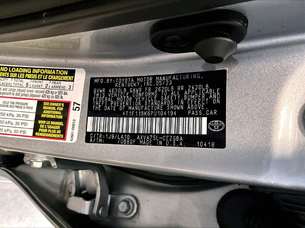 Used 2023 Toyota Camry XLE w/ Navigation Package AWD/4WD image 36
