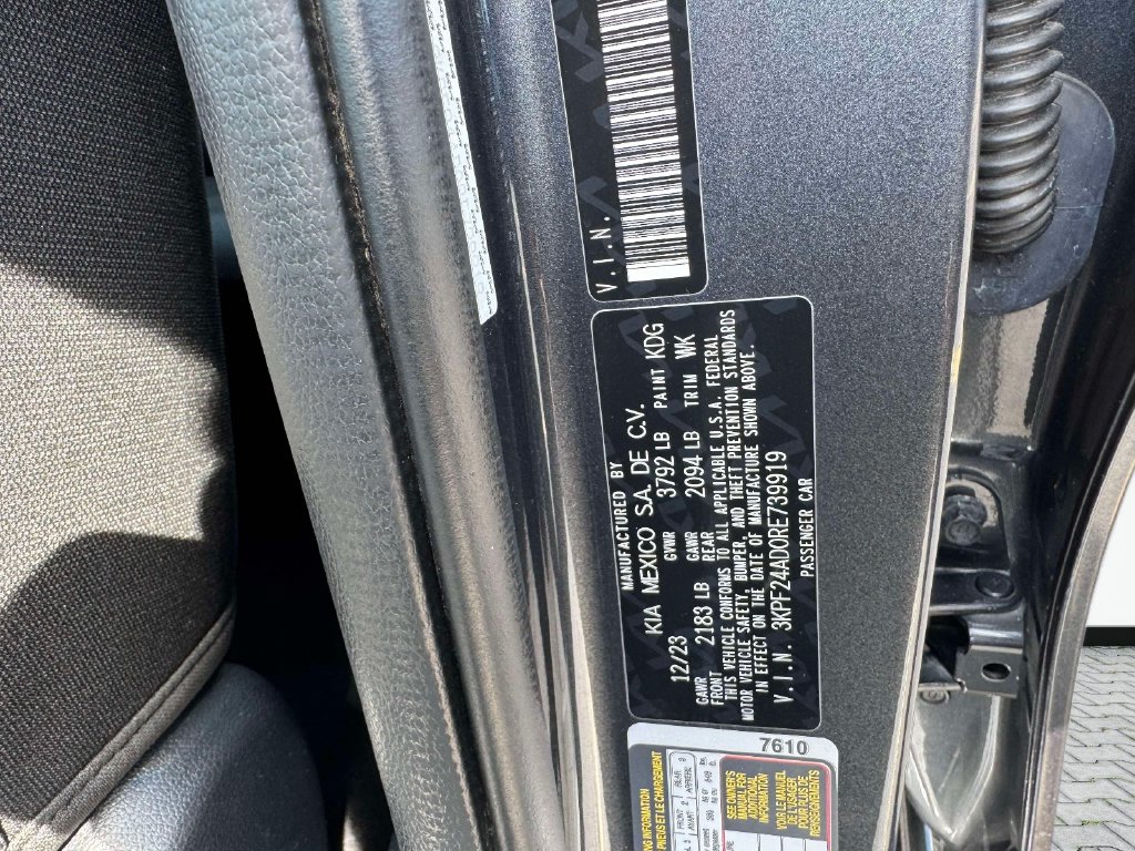 Certified 2024 Kia Forte LXS FWD image 18