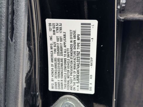 Used 2010 Honda CR-V EX-L image 16