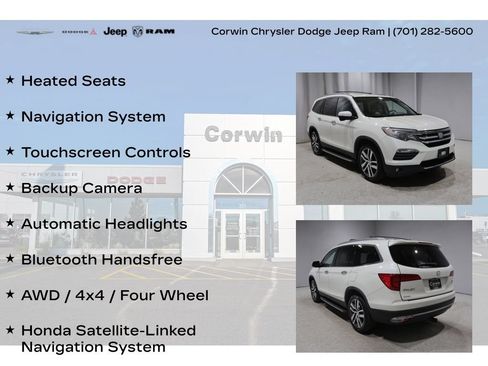 Used 2017 Honda Pilot Touring image 8