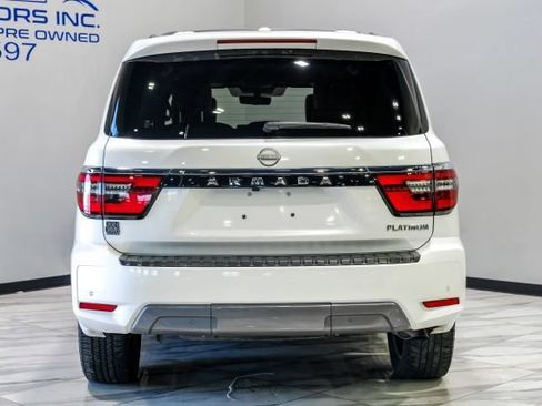 Used 2023 Nissan Armada Platinum w/ Captain's Chairs Package RWD image 11