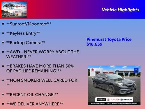 Used 2020 Subaru Legacy Sport w/ Popular Package #3 AWD/4WD image 26