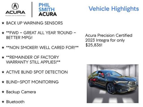 Certified 2023 Acura Integra A-Spec image 5