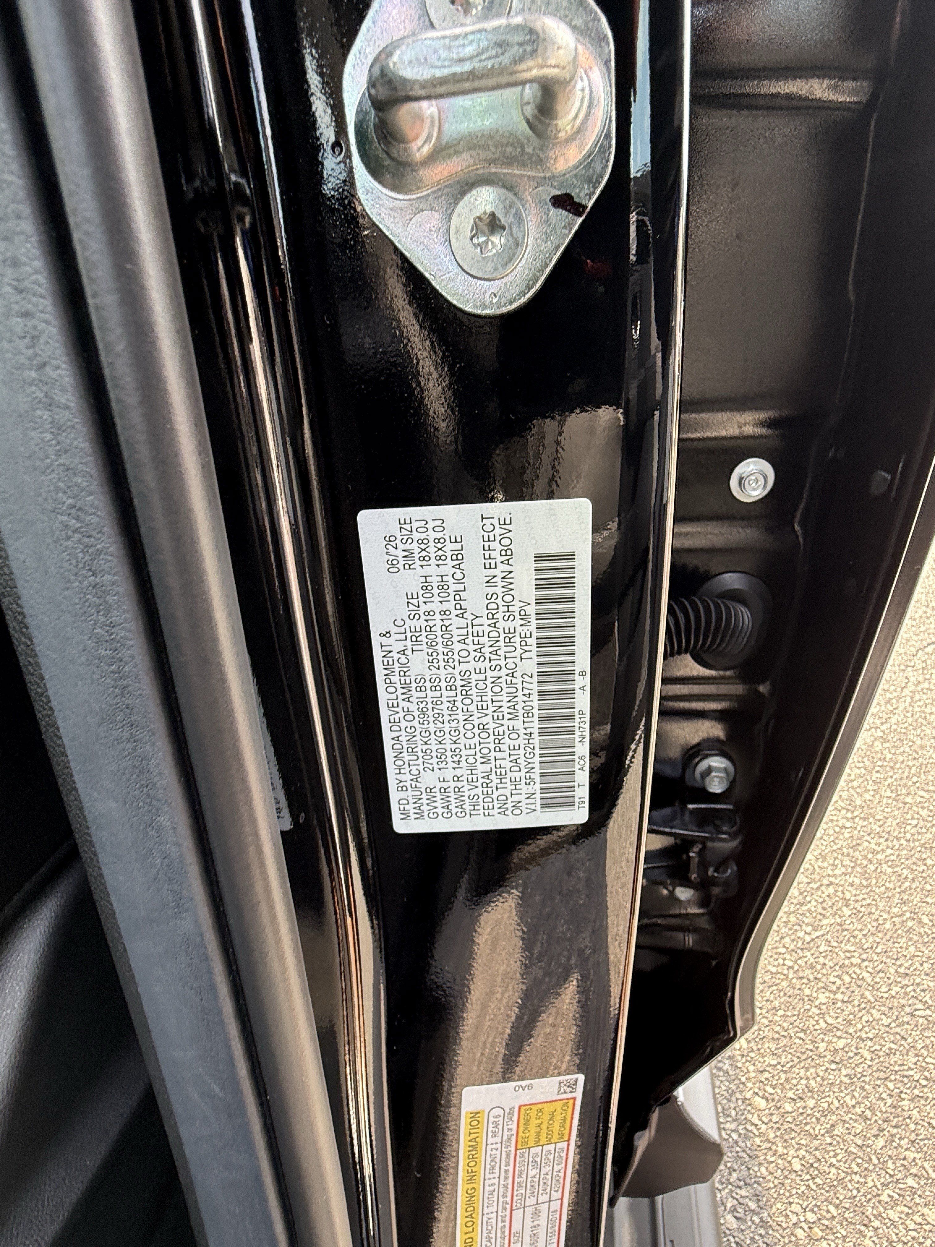 New 2026 Honda Pilot EX-L image 36