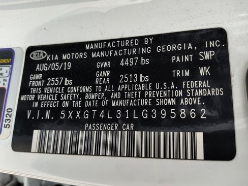 Used 2020 Kia Optima S FWD image 33