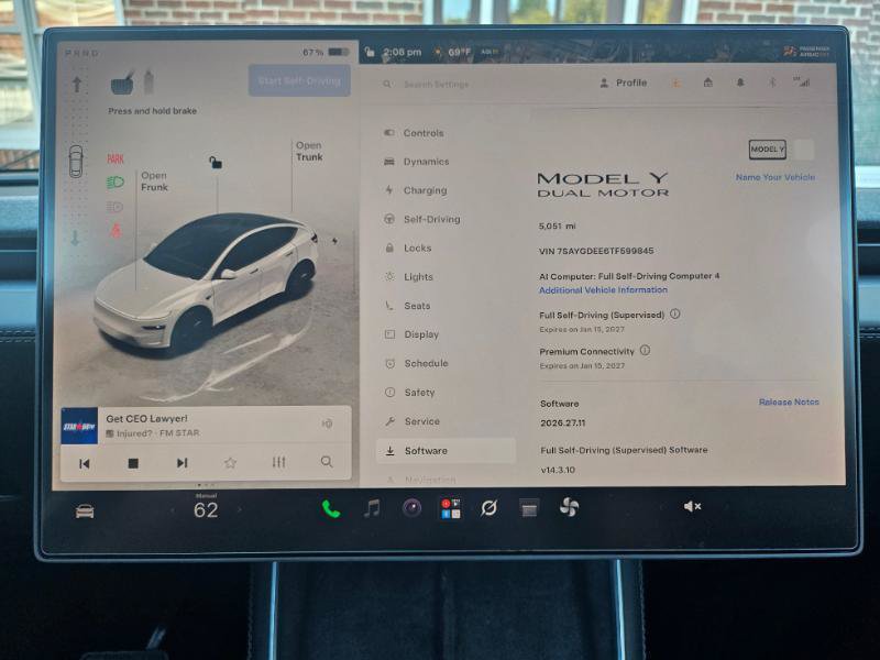 Used 2026 Tesla Model Y AWD image 2