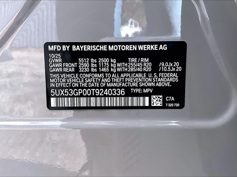 Used 2026 BMW X3 xDrive30i w/ Premium Package AWD/4WD image 12