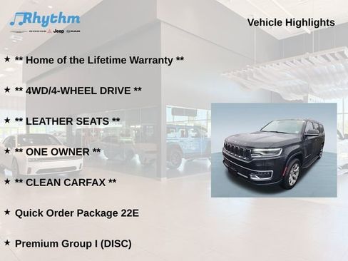 Used 2022 Jeep Wagoneer Series I w/ Premium Group I image 5