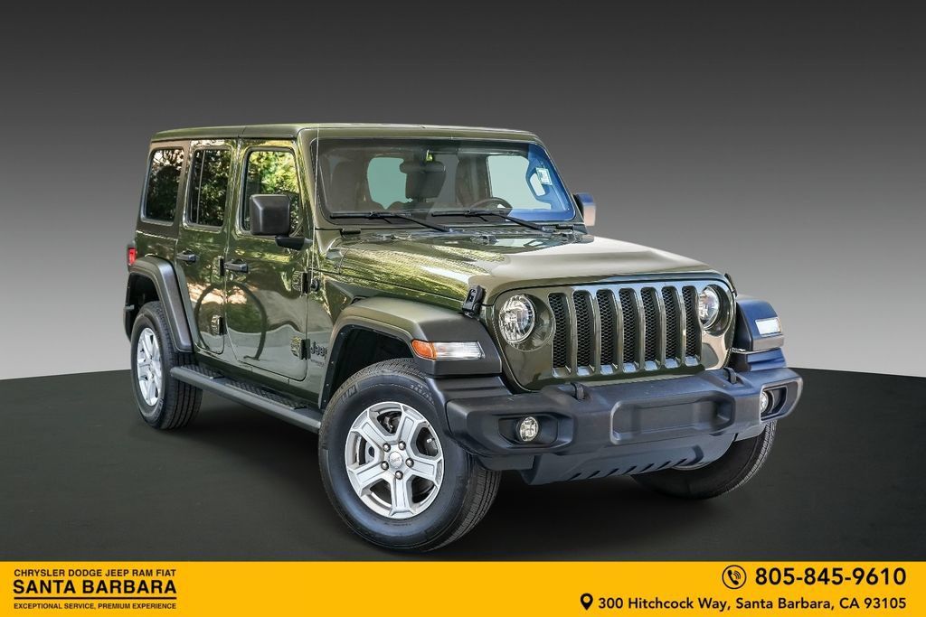 Used 2022 Jeep Wrangler Unlimited Sport AWD/4WD image 1