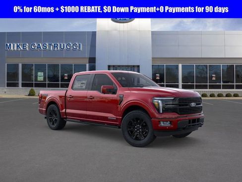 New 2025 Ford F150 Platinum w/ Equipment Group 702A High image 7