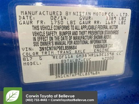 Used 2014 Nissan Versa SV image 23