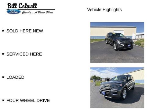 Used 2020 Ford Explorer Limited w/ Class III Trailer Tow Package AWD/4WD image 21