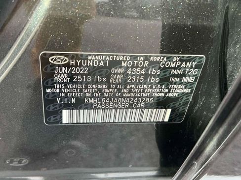 Certified 2022 Hyundai Sonata SEL image 20