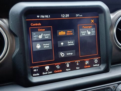 Used 2019 Jeep Wrangler Rubicon w/ Uconnect 4C Nav & Sound Group AWD/4WD image 24