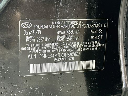 Used 2018 Hyundai Sonata Limited w/ Cargo Package FWD image 32