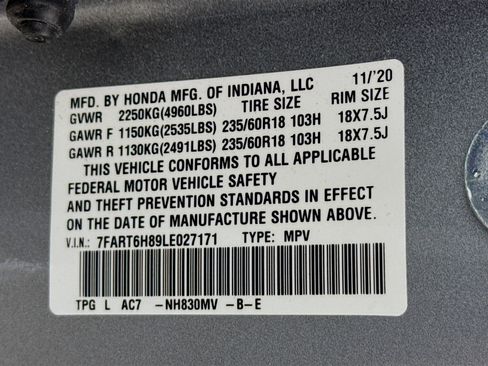 Used 2020 Honda CR-V EX-L image 39