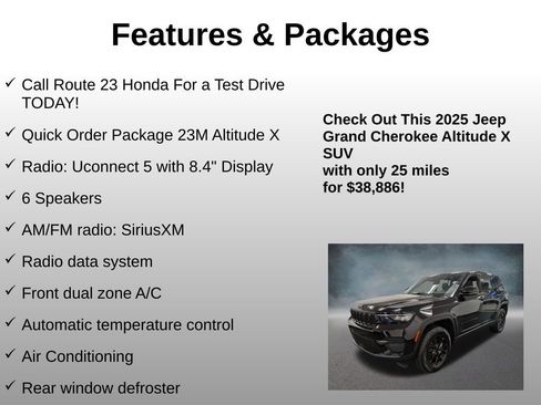 Used 2025 Jeep Grand Cherokee Altitude image 4