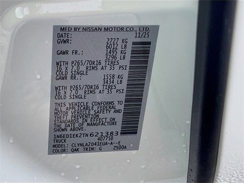 New 2026 Nissan Frontier S image 21