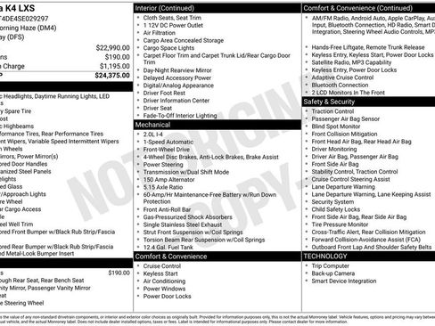 Used 2025 Kia K4 LXS image 33