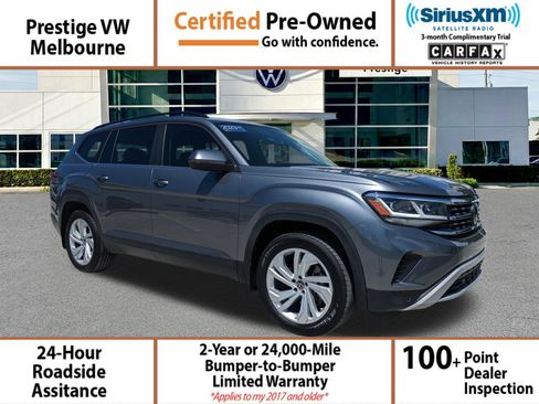 Certified 2023 Volkswagen Atlas SE FWD image 1