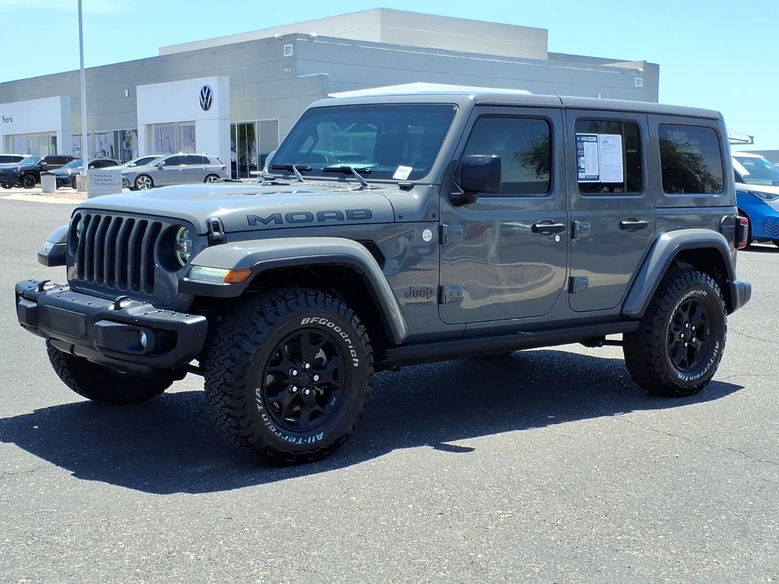 Used 2019 Jeep Wrangler Unlimited Sahara w/ Quick Order Package 24M Moab AWD/4WD image 3