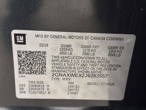 Used 2018 Chevrolet Equinox Premier AWD/4WD image 39