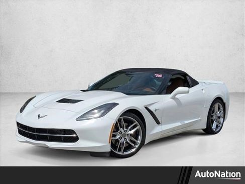 Used 2016 Chevrolet Corvette Stingray Convertible w/ 3LT Preferred Equipment Group image 1