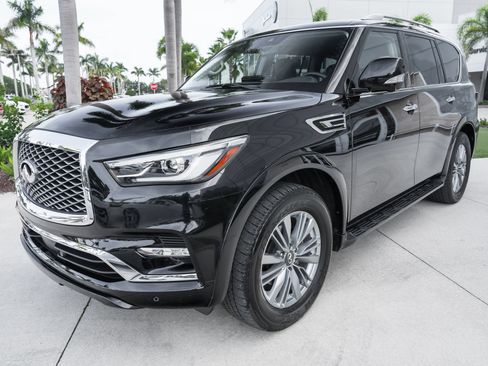 Used 2023 INFINITI QX80 Luxe w/ Cargo Package RWD image 6