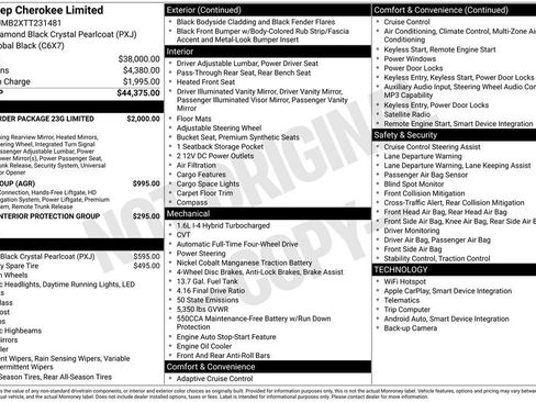 New 2026 Jeep Cherokee Limited AWD/4WD image 2