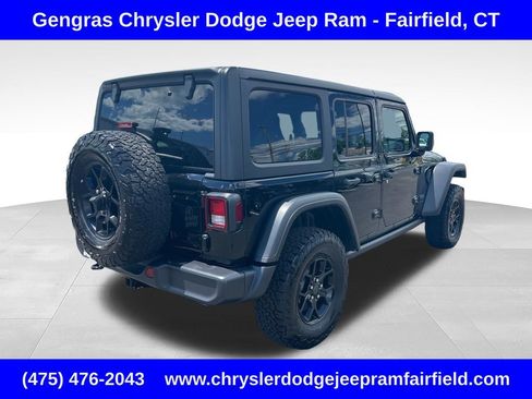 Certified 2025 Jeep Wrangler Unlimited Sport S 4xe AWD/4WD image 7