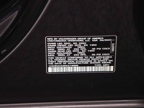 Used 2022 Volkswagen Atlas Cross Sport SE AWD/4WD image 32