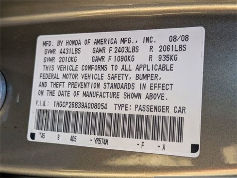 Used 2009 Honda Accord EX-L image 31