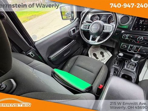 Used 2021 Jeep Wrangler Unlimited Sahara w/ Uconnect 4C Nav & Sound Group image 10