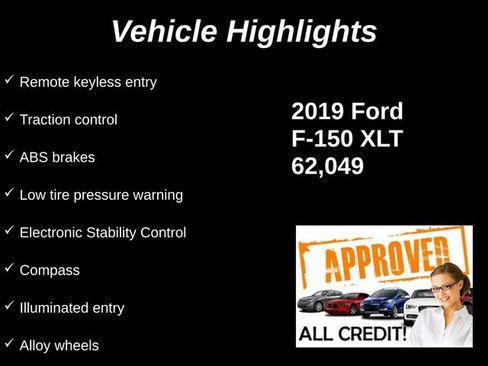 Used 2019 Ford F150 XLT w/ Equipment Group 302A Luxury AWD/4WD image 9
