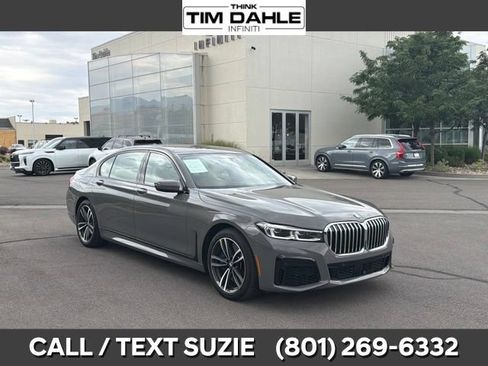 Used 2021 BMW 750i xDrive AWD/4WD image 1
