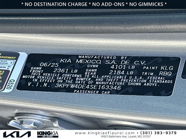Used 2025 Kia K4 GT-Line w/ GT-Line Premium Package FWD image 31