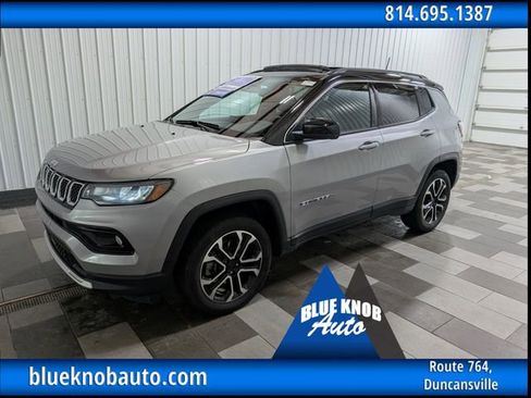 Used 2023 Jeep Compass Limited w/ Sun and Sound Group AWD/4WD image 1