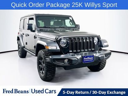 Certified 2023 Jeep Wrangler Willys