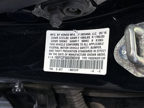 Used 2016 Honda Civic LX image 30