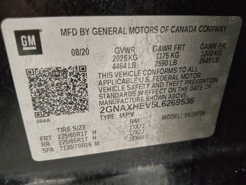 Used 2020 Chevrolet Equinox LS w/ LS Convenience Package image 33